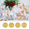 10ft 30LEDs Christmas Decorative Hanging Lights Warm White Fairy String Lights Battery Powered Backyard Lighting for Party Outdoor Garden Patio  |   Christmas Supplies Christmas Supplies Christmas Supplies