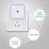 1PCS Wall-mounted Sensor Night Light Automatic On/Off LED Sensor Lights Plug into Wall Light  |   Indoor Lighting Indoor Lighting Indoor Lighting