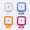 1PCS Wall-mounted Sensor Night Light Automatic On/Off LED Sensor Lights Plug into Wall Light  |   Indoor Lighting Indoor Lighting Indoor Lighting