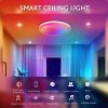 220V Wi-fi+BT 2.4G Remote Controlling 30W Intelligent RGB Dimming Ceiling Lamp  |   Indoor Lighting Indoor Lighting Indoor Lighting