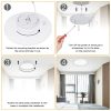 24W Ceiling Lamp 120-Degree Beam Angle Full Plastic Well Sealed for Living Room Workspace  |   Indoor Lighting Indoor Lighting Indoor Lighting