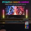 2pcs Music Pickup Light LED BT Ambient Light RGB Phantom Color Dazzle Color Sound Control Rhythm Lights  |   Novelty lighting Lights & Lighting Black/ White