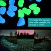 300Pcs Glowing Rocks Outdoor Glow Decorative Stones Garden Yard Lawn Luminous Pebbles  |   Outdoor Lighting Lights & Lighting Outdoor Lighting