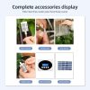 3W Solar Automatic Watering Device Dual Pump Timed Irrigator for 15 Pots LCD Display USB/Solar Panel Powered Drip Irrigation Kits 10m Tube Length for Flowers Plants  |   Watering Deco & Irrigation Gardening Watering Deco & Irrigation