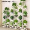 4-Tier Display Shelf Flower Pots Rack Plant Stand Potting Ladder Planter Stand Heavy Duty Storage Shelving Rack for Potted Plants  |   Garden Tools Garden Tools Garden Tools