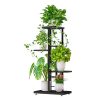 4-Tier Display Shelf Flower Pots Rack Plant Stand Potting Ladder Planter Stand Heavy Duty Storage Shelving Rack for Potted Plants  |   Garden Tools Garden Tools Garden Tools