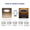 4PCS 9W+3W LED Downight with Night Light Mode  |   Indoor Lighting Indoor Lighting Indoor Lighting