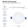 4PCS 9W+3W LED Downight with Night Light Mode  |   Indoor Lighting Indoor Lighting Indoor Lighting