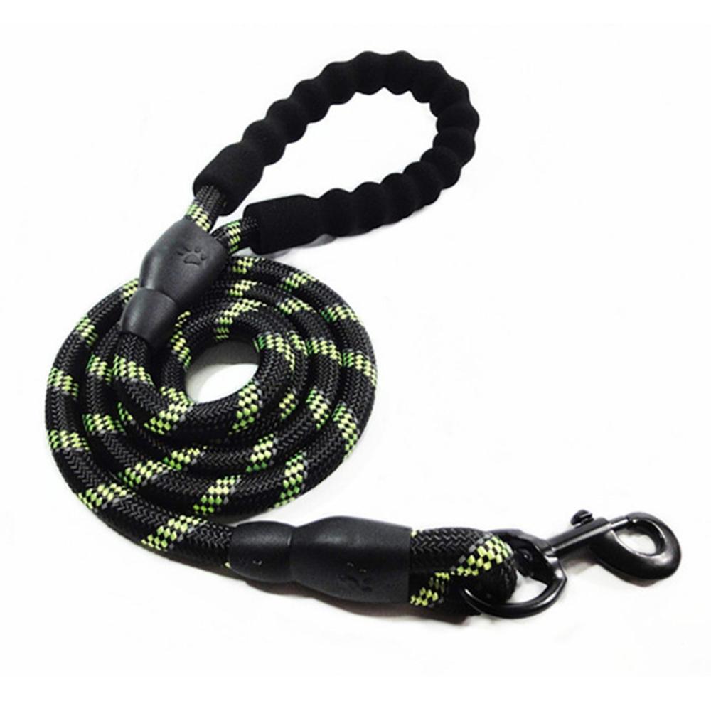 5ft Reflective Dog Leash Strong Dog Leash  |   Dog & Cat Supplies Dog & Cat Supplies Black/Red/Pink/Black & Blue/Black & Green/Green/Sky Blue/Purple/Blue/Orange