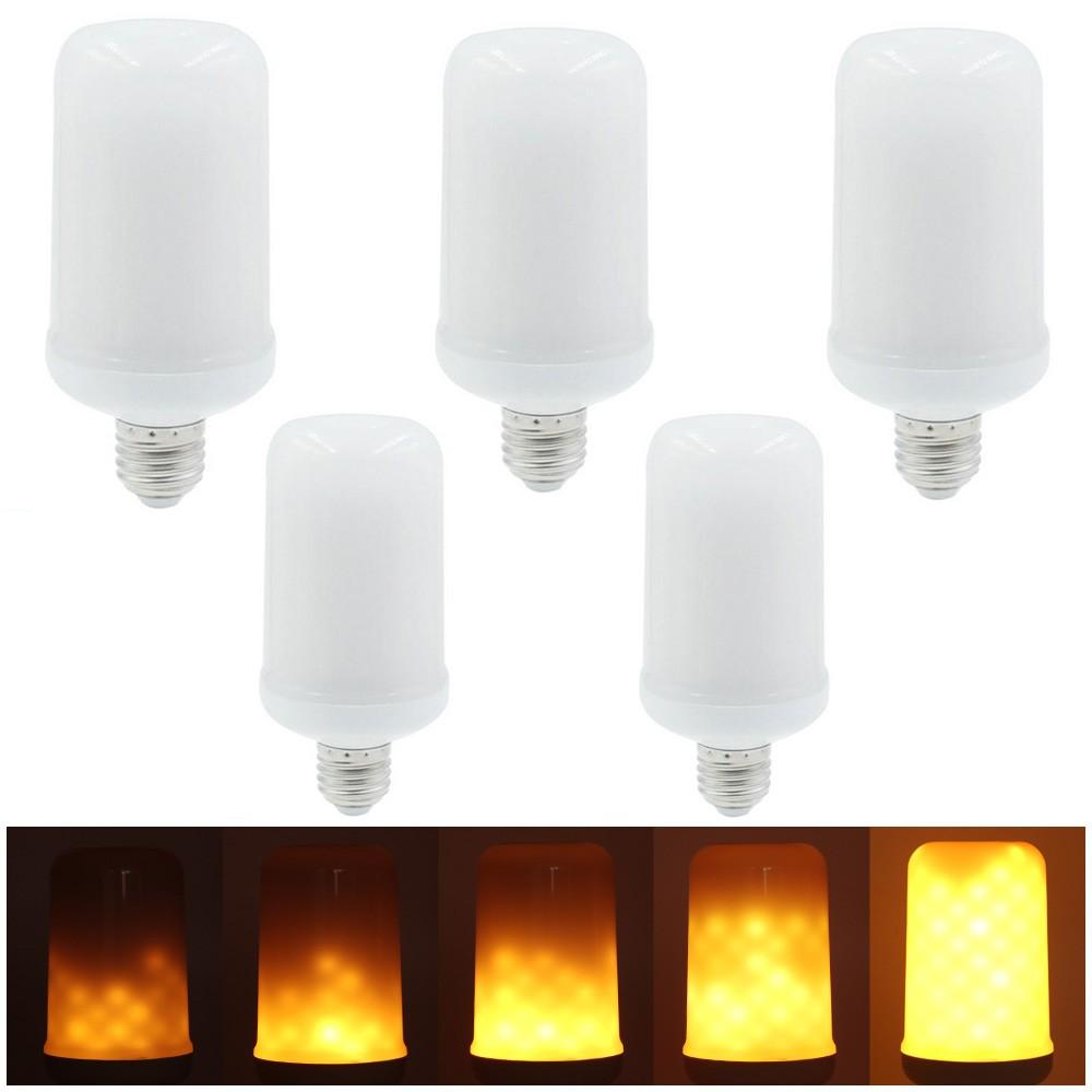 5PCS SMD2835 LED Flame Flickering Effect Light Bulbs  |   Indoor Lighting Indoor Lighting Indoor Lighting