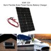 60W 12V Semi Flexible Solar Panel Device Battery Charger (for 60W devices)  |   Convenient Living Appliance Convenient Living Appliance Convenient Living Appliance