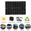 60W 12V Semi Flexible Solar Panel Device Battery Charger (for 60W devices)  |   Convenient Living Appliance Convenient Living Appliance Convenient Living Appliance