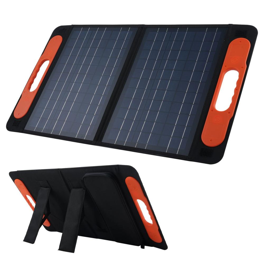 60W Polycrystalline Solar Panel Charging Panel with Handle  |   Novelty lighting Lights & Lighting Black