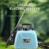 6L Rechargeable Shouldered Sprinkler Handheld Electric Sprayer Agriculture Tools Watering Can Atomizing Watering Bottle Water Sprayer Garden Plants Sprayer  |   Watering Deco & Irrigation Gardening Blue