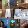 6PCS RGB Cabinet Light LED Color Changing Hexagon DIY Wall Lamp  |   Indoor Lighting Indoor Lighting Indoor Lighting