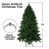 7FT Christmas Tree 1599 Branch Tips Automatic Open Premium Artificial Xmas Tree with Metal Stand Base Easy Assemble and Foldable for Home / Office / Party / Shop Decoration  |   Christmas Supplies Christmas Supplies Christmas Supplies