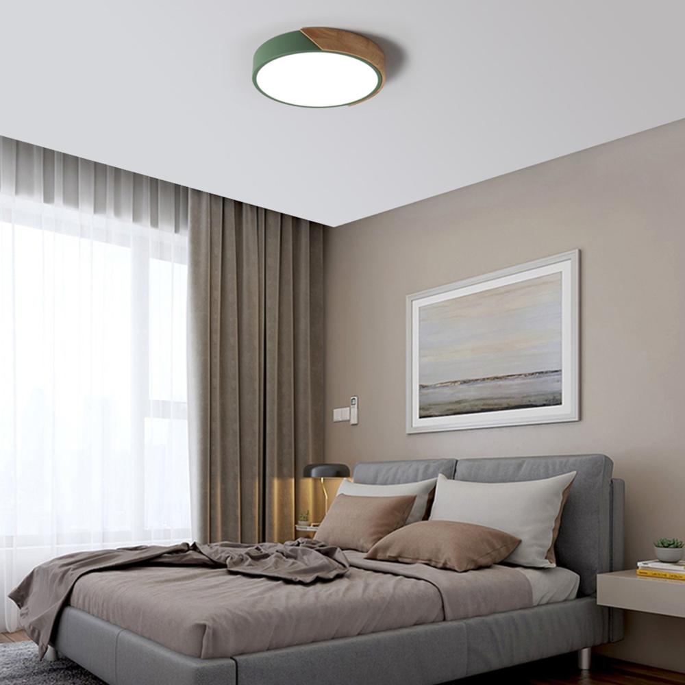 AC220-240V 24W  LED Round Circular Lamp Ceiling Light for Aisle Stair Hallway Balcony Living Room Bedroom(White Light+Warm White Light+Neutral Light+Remote Control)  |   Indoor Lighting Indoor Lighting Green/ Orange/ Pink/ Grey/ Blue/ White/ Black