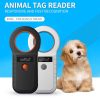 Animal Microchip Pet Tag Scanner ID Reader RFID EMID Animal Handheld Reader  |   Dog & Cat Supplies Dog & Cat Supplies Black/ White