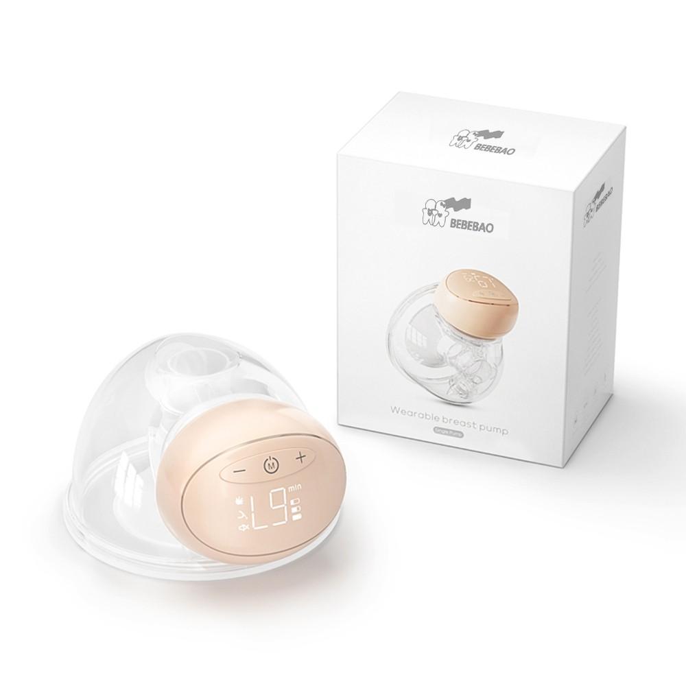 BEBEBAO P7 Wearable Electric Breast Pump with LED Display 3 Modes 10 Levels of Suction 240mL Capacity Food-grade Material  |   Feeding Supplies Baby Supplies & Mother Care Feeding Supplies