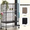 Birdcage Cover Night Birdcage Cover  |   Convenient Living Appliance Convenient Living Appliance Black/ Brown