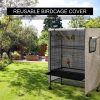 Birdcage Cover Night Birdcage Cover  |   Convenient Living Appliance Convenient Living Appliance Black/ Brown