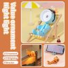 Cartoon Night Light Kid Lamp Mini Deer LED Desk Lamps Cute DIY Portable with Adjustable Phone Holder for Kids Students Bedroom Bookends Nursery Room  |   Indoor Lighting Indoor Lighting Beige/ Blue/ Green/ Pink/ Yellow/ Orange