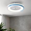 Ceiling Fan with Lighting LED Light Stepless Dimming Adjustable Wind Speed Remote Control Without Battery Modern LED Ceiling Light for Bedroom Living Room Dining Room  |   Indoor Lighting Indoor Lighting Indoor Lighting