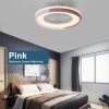 Ceiling Fan with Lighting LED Light Stepless Dimming Adjustable Wind Speed Remote Control Without Battery Modern LED Ceiling Light for Bedroom Living Room Dining Room  |   Indoor Lighting Indoor Lighting Indoor Lighting