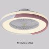 Ceiling Fan with Lighting LED Light Stepless Dimming Adjustable Wind Speed Remote Control Without Battery Modern LED Ceiling Light for Bedroom Living Room Dining Room  |   Indoor Lighting Indoor Lighting Indoor Lighting