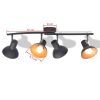 Ceiling Lamp for 4 Bulbs E27 Black and Gold  |   Indoor Lighting Indoor Lighting Indoor Lighting