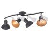 Ceiling Lamp for 4 Bulbs E27 Black and Gold  |   Indoor Lighting Indoor Lighting Indoor Lighting