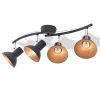 Ceiling Lamp for 4 Bulbs E27 Black and Gold  |   Indoor Lighting Indoor Lighting Indoor Lighting