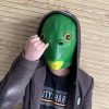 Deal cheapest Green Fish Head Mask Funny Creepy Fish Head Party Mask Adult Animal Cosplay Prop Latex Mask Halloween Costume Festival Mask  |   Birthday Supplies Birthday Supplies Birthday Supplies