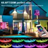 Deal RGB LED Strip Lights 10M 300LEDs 5050RGB Light Strip IP65 Waterproof LED Tape Light APP Control Adjustable Brightness Timing Function for Christmas Party Bar Home Decor  |   Holiday Lighting Holiday Lighting Holiday Lighting