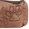 Dog bed with cushion PU artificial leather size XL Beige  |   Other Pet Supplies Other Pet Supplies Beige