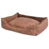 Dog bed with cushion PU artificial leather size XL Beige  |   Other Pet Supplies Other Pet Supplies Beige