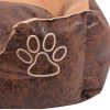 Dog bed with cushion PU synthetic leather size S Brown  |   Other Pet Supplies Other Pet Supplies Brown