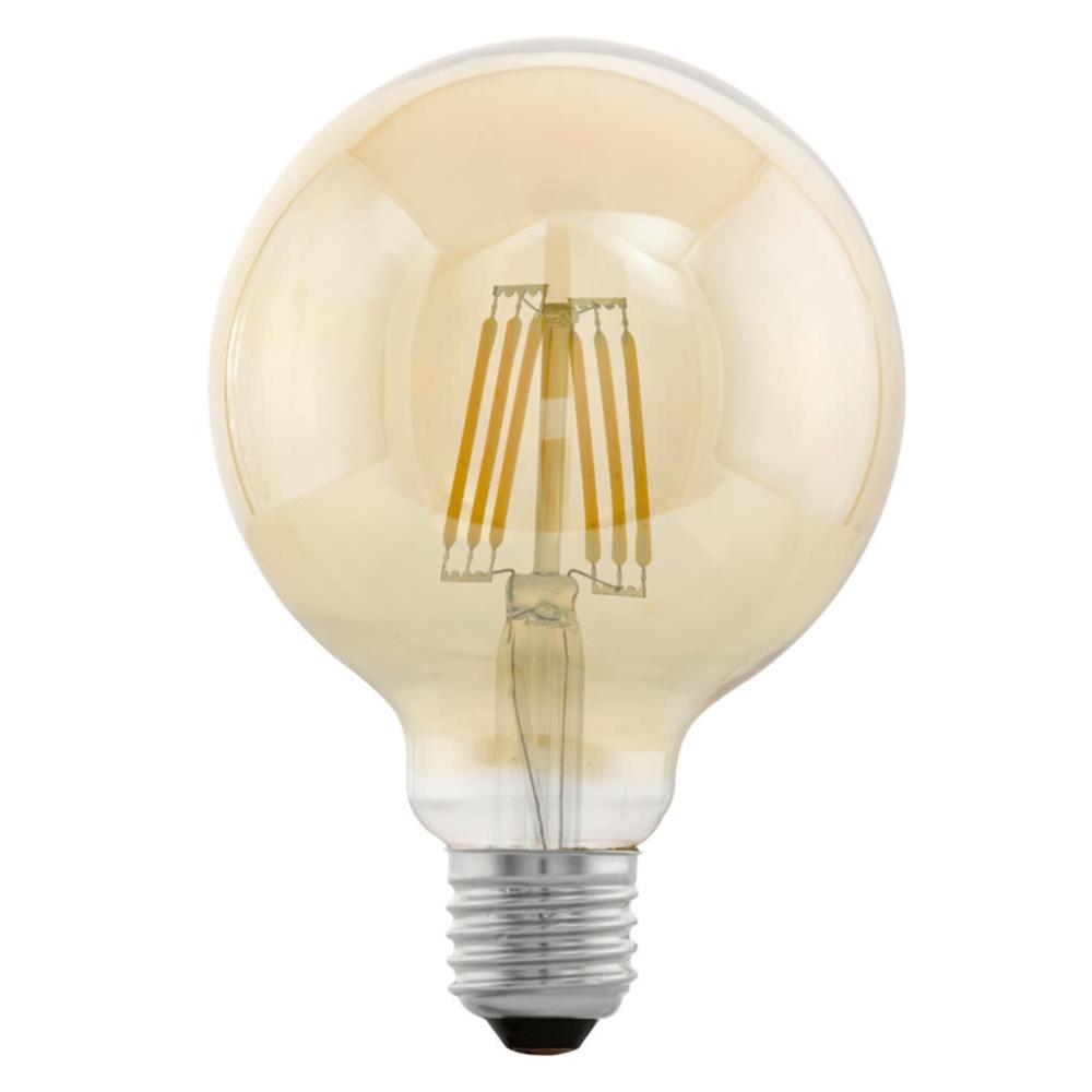 EGLO Vintage Style LED Light Bulb E27 G95 Amber 11522  |   Garden Tools Garden Tools Garden Tools