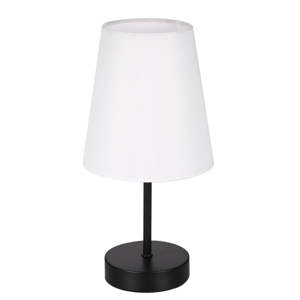 Fabric Bedside Table Lamp with 3 Light Colors LED Bulb  |   Indoor Lighting Indoor Lighting Indoor Lighting