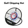 Golf Chipping Net Golf Training Hitting Aid Pop-up Indoor Golfing Net  |   Convenient Living Appliance Convenient Living Appliance Black With White