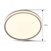 Intelligent Ceiling Lamp Round Rim Luminous WIFI BT Remote Control RGBCW Dimmable Voice Control Living Room Bedroom Lamp  |   Indoor Lighting Indoor Lighting Indoor Lighting