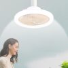 Intelligent Remote Control LED Fan Light E27 Screw Dimmable Bedroom Aromatherapy Lighting Fan Light  |   Indoor Lighting Indoor Lighting Indoor Lighting