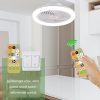 Intelligent Remote Control LED Fan Light E27 Screw Dimmable Bedroom Aromatherapy Lighting Fan Light  |   Indoor Lighting Indoor Lighting Indoor Lighting