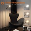 LED Floor Lamp Modern Standing Lights Reading Light(Without Remote)  |   Indoor Lighting Indoor Lighting Black