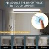 LED Mirror Lights Wireless Portable Rechargeable Vanity Light  3 Brightness Touch Control Makeup Light for Bathroom Dressing Room  |   Indoor Lighting Indoor Lighting Indoor Lighting