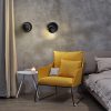 LED Wall Lamp 360 Degree Rotatable Round Crescent Wall Light  |   Indoor Lighting Indoor Lighting Indoor Lighting