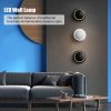 LED Wall Lamp 360 Degree Rotatable Round Crescent Wall Light  |   Indoor Lighting Indoor Lighting Indoor Lighting