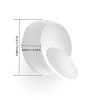 LED Wall Lamp 360 Degree Rotatable Round Crescent Wall Light  |   Indoor Lighting Indoor Lighting Indoor Lighting