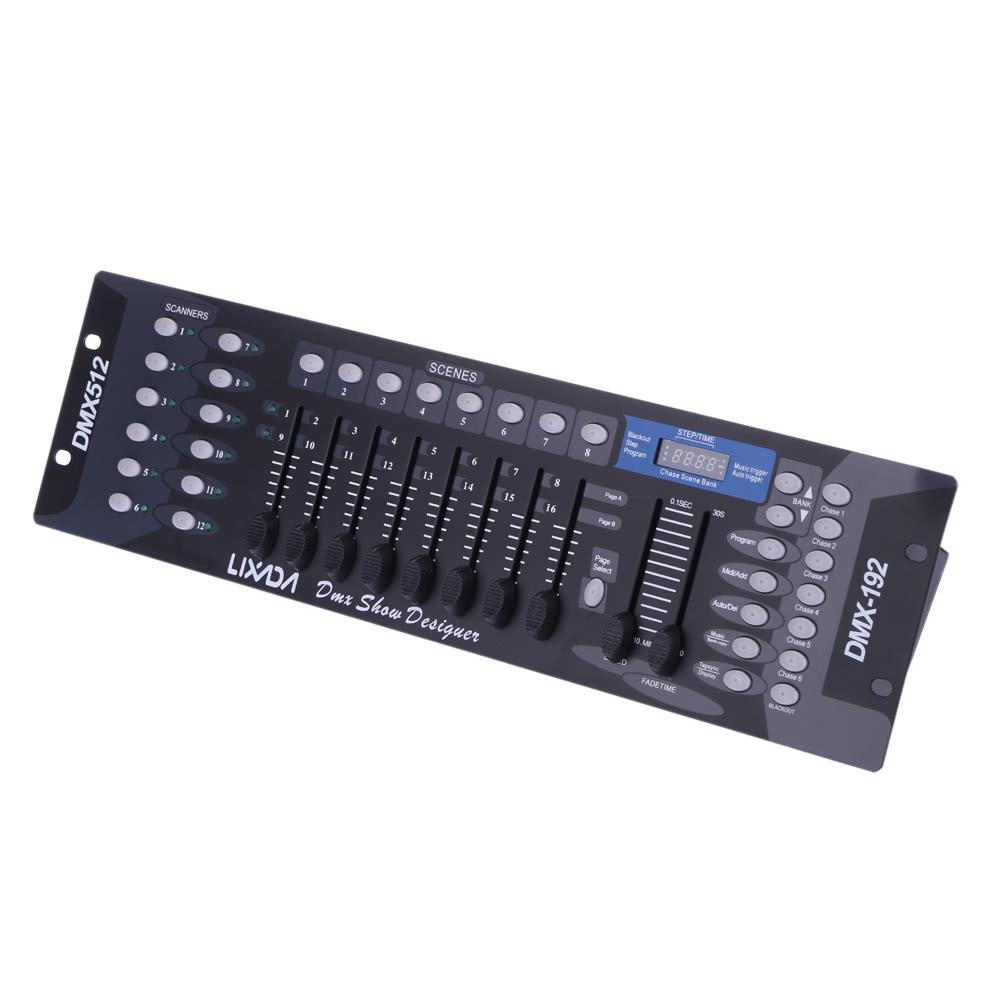 Lixada 192 Channels DMX512 Controller Console for Stage Light  |   LED Lighting Accessories LED Lighting Accessories LED Lighting Accessories