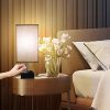 Lixada Pulling Switch Bedside Table Lamp(no bulb)  |   Indoor Lighting Indoor Lighting Black Base/ Gray Lampshade